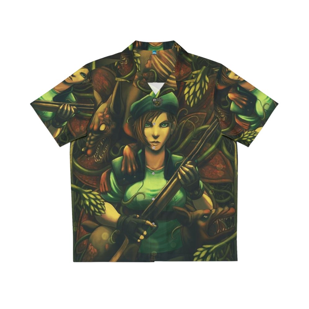 Resident Evil Jill Valentine Hawaiian Shirt