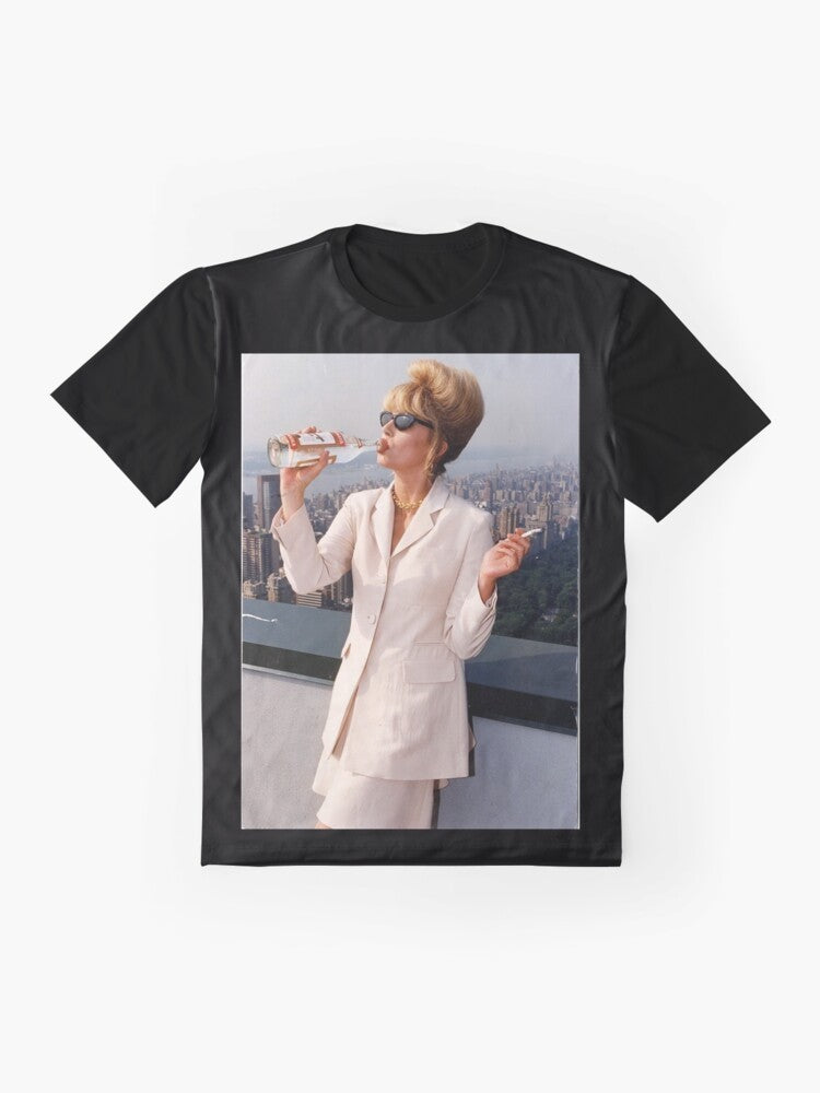 Patsy Stone Absolutely Fabulous Graphic T-Shirt - Flat lay