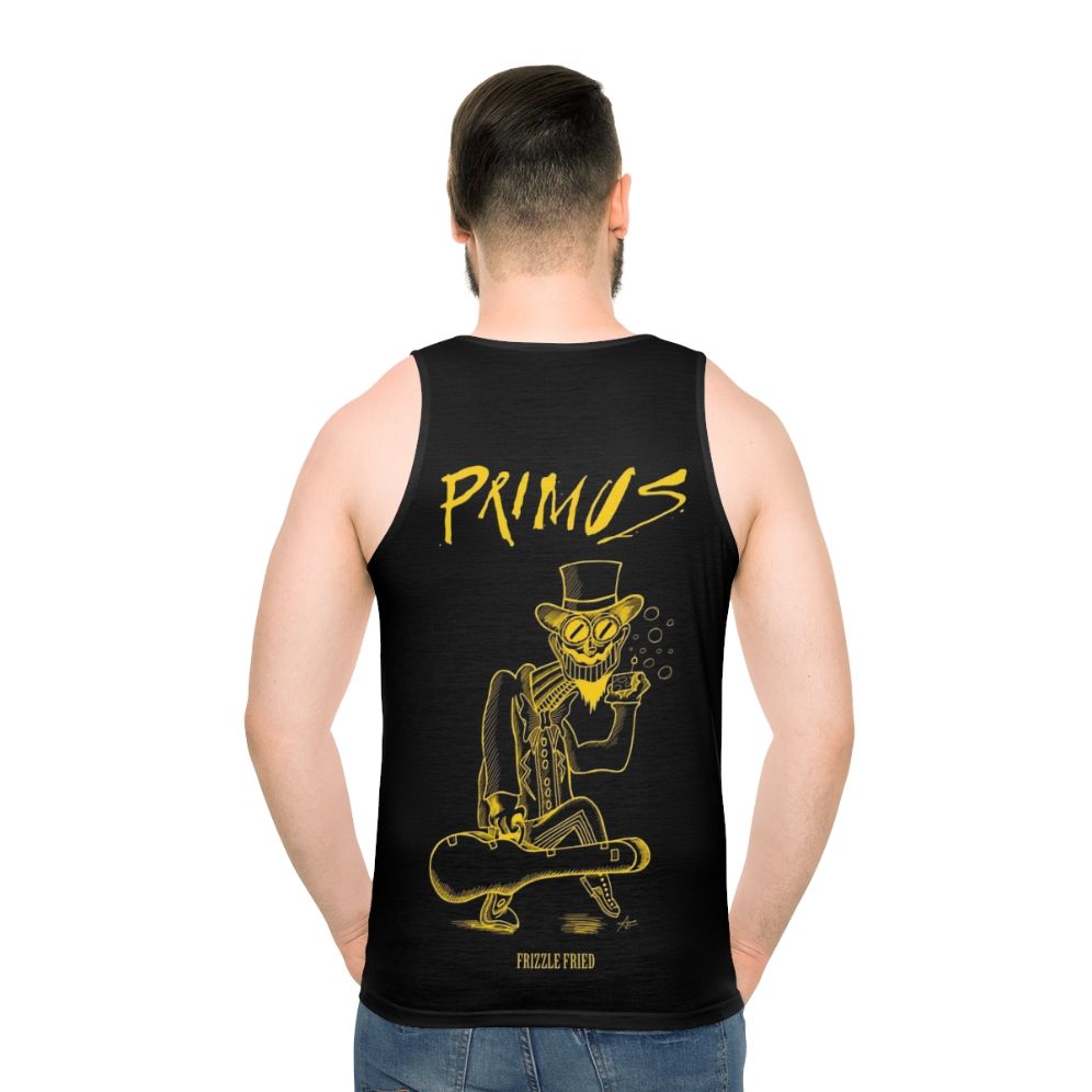 Frizzle Fry Metal Music Unisex Tank Top - men back