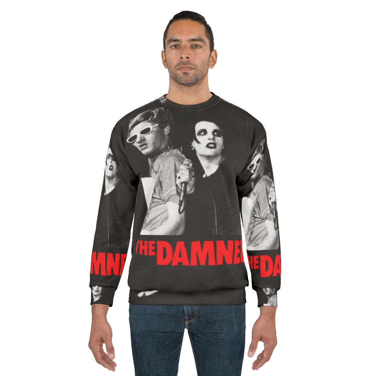 The Damned Punk Rock Band Sweatshirt - men