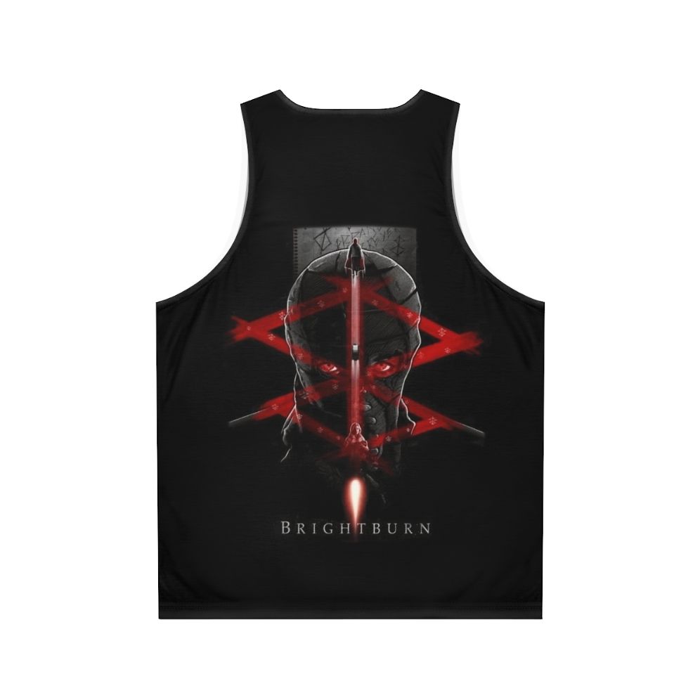 Brightburn horror superhero alien unisex tank top - Back