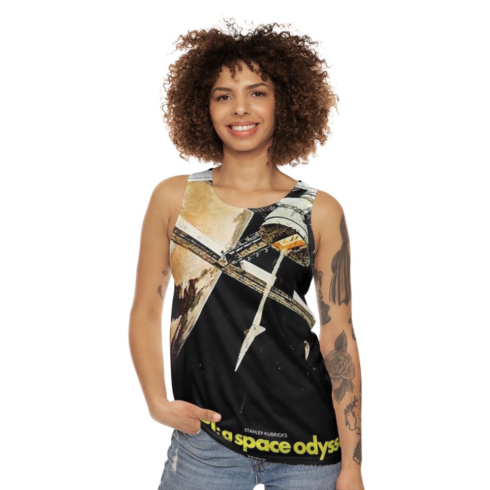 2001 A Space Odyssey Unisex Tank Top - women