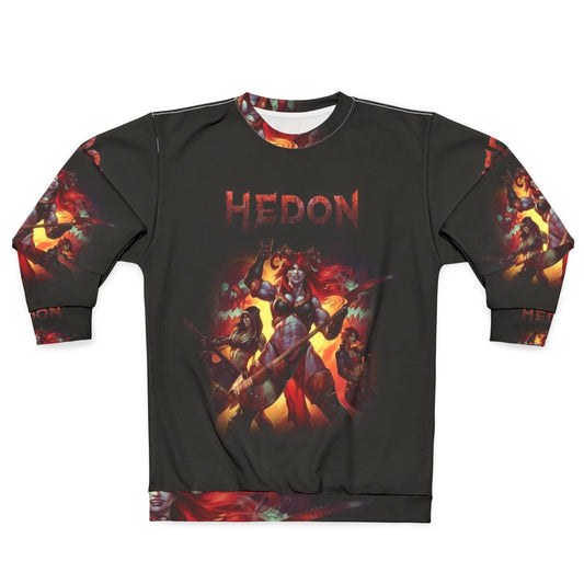 Hedon album cover art clothing sweatshirt