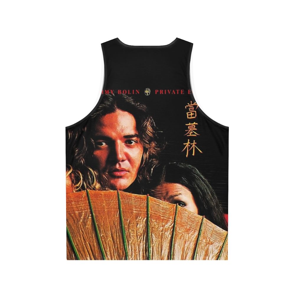 Tommy Bolin Private Eyes Unisex Tank Top - Back