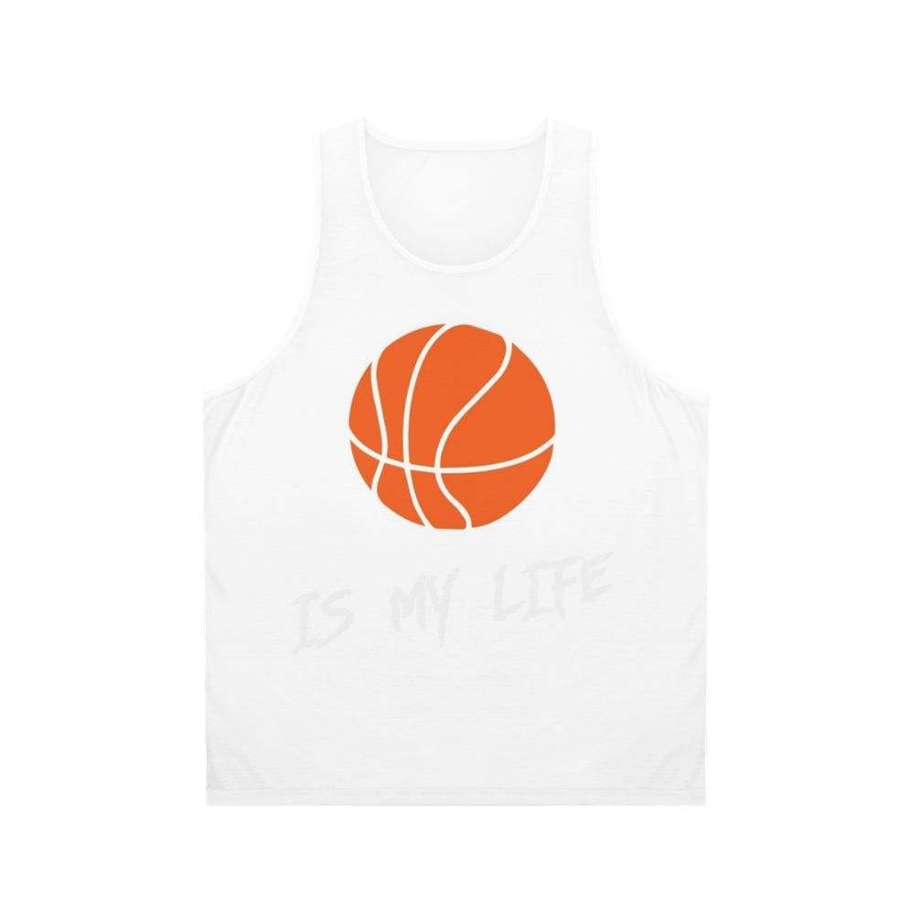 Unisex basketball lover's tank top