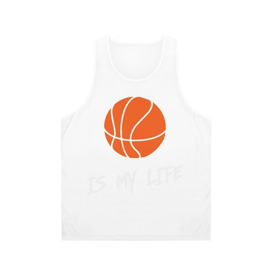 Unisex basketball lover's tank top