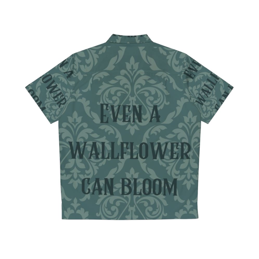 Bridgerton-inspired tropical Hawaiian shirt - Back