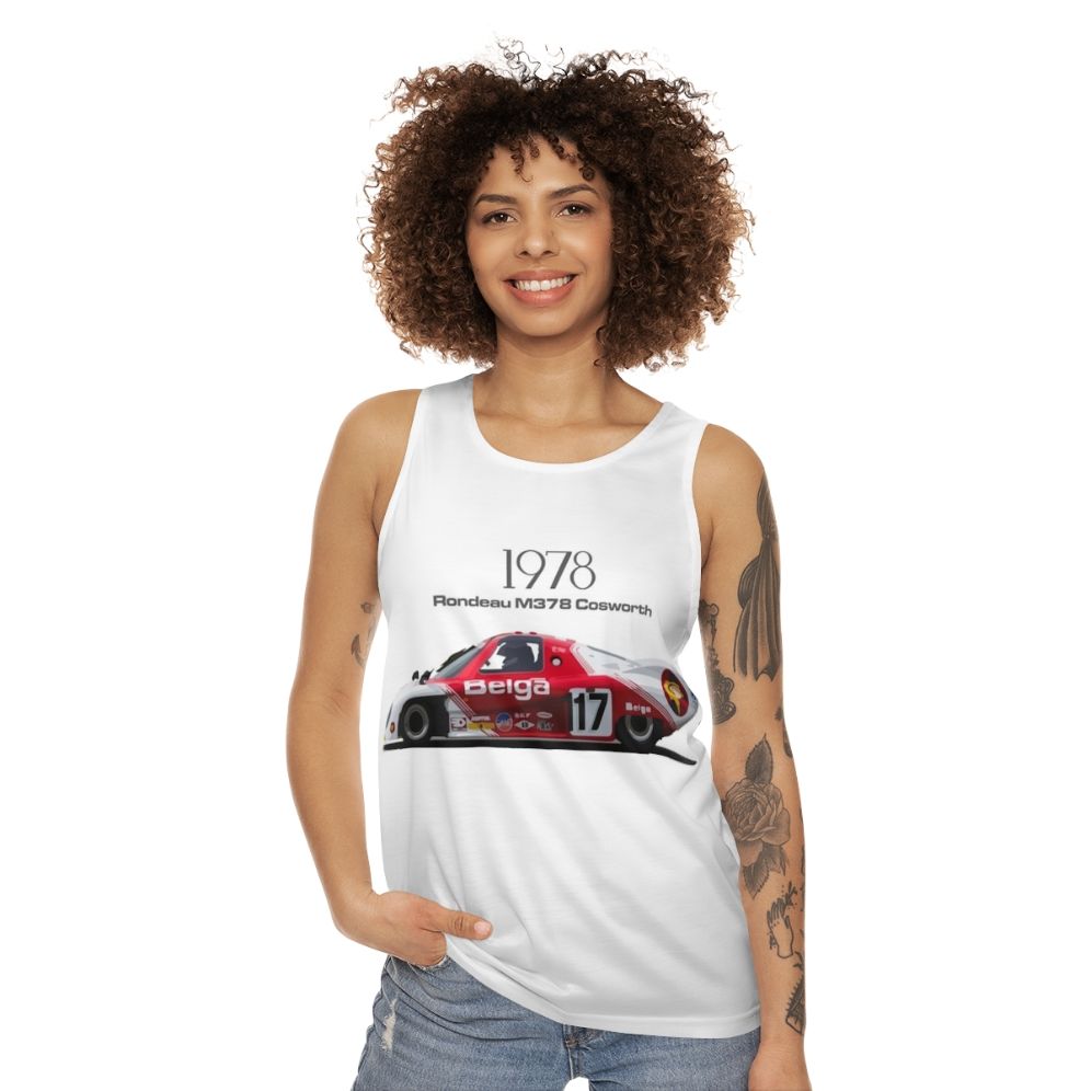 Vintage Rondeau M378 Cosworth race car tank top - women