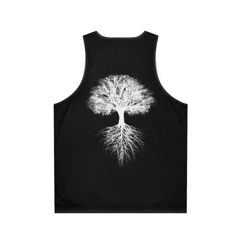 Eco-friendly tree of life unisex tank top - Back