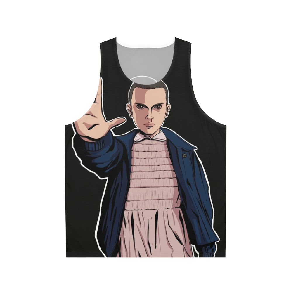 Stranger Things Eleven Fan Art Unisex Tank Top