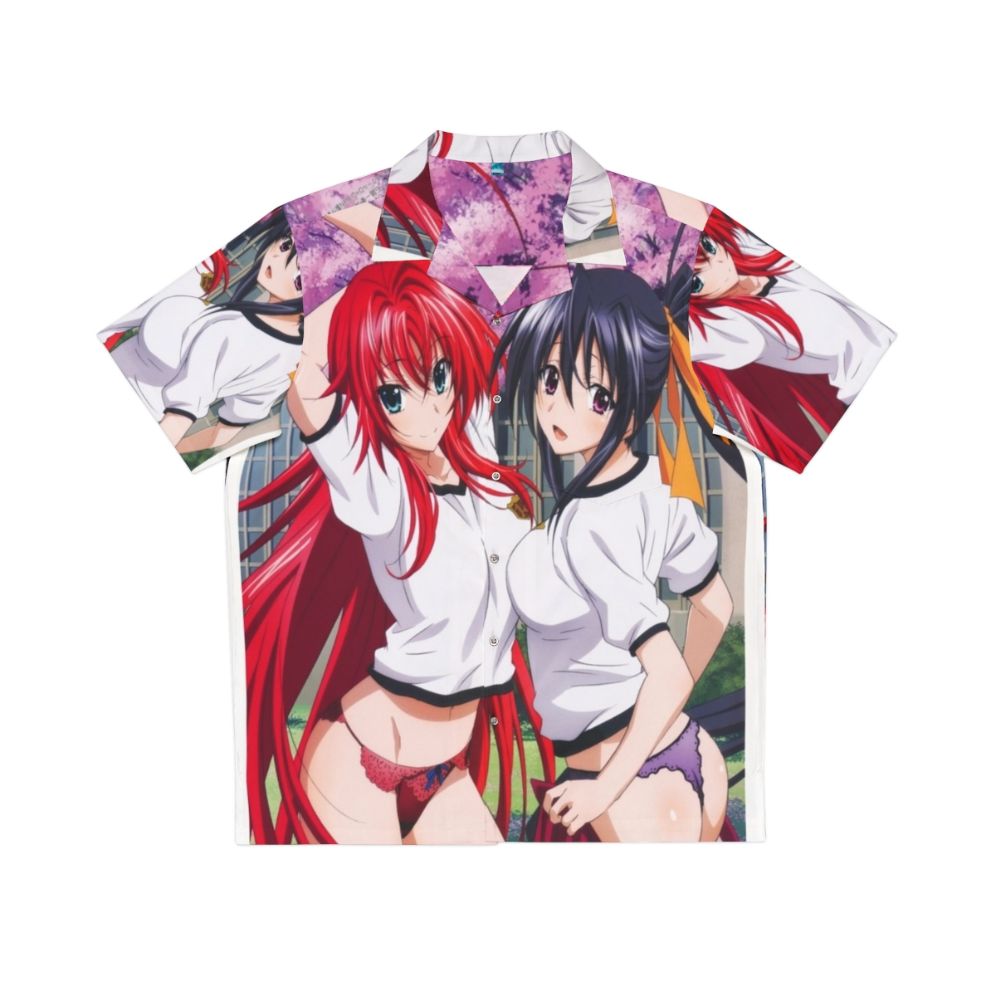 Rias and Akeno Inspired Hawaiian Shirt