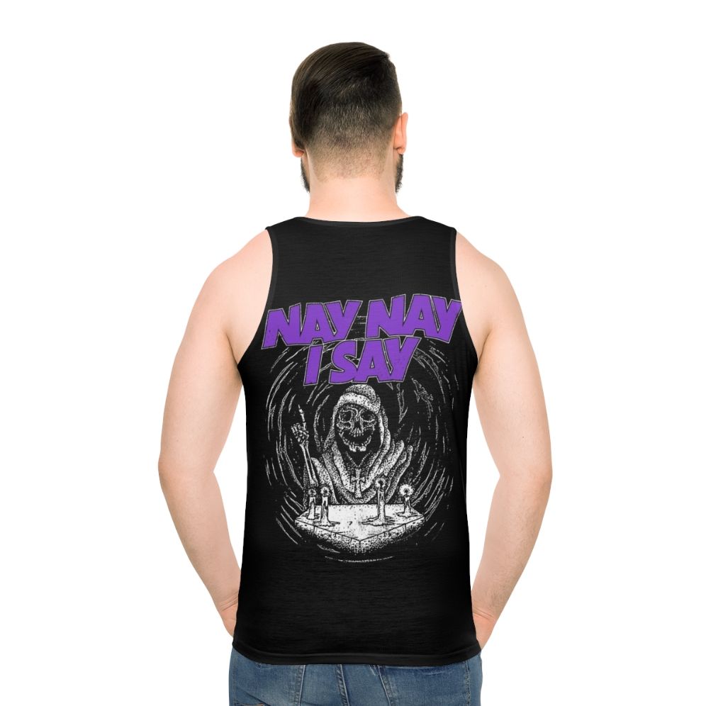 Bailey Sarian Nay Nay Unisex Band Merchandise Tank Top - men back