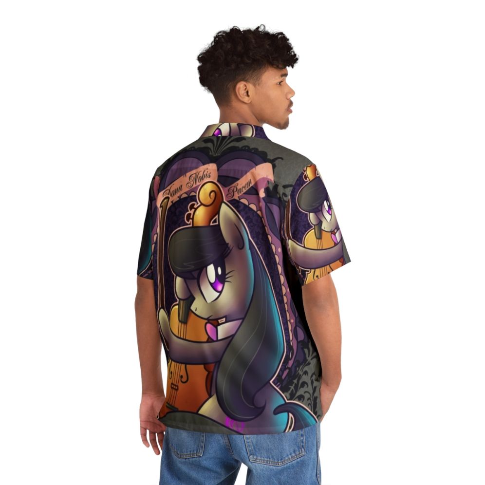 Octavia Nouveau Hawaiian Shirt with MLP and Brony Design - People Back