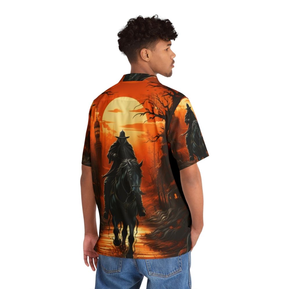 Spooky Headless Horseman Hawaiian Shirt iPhone Case - People Back