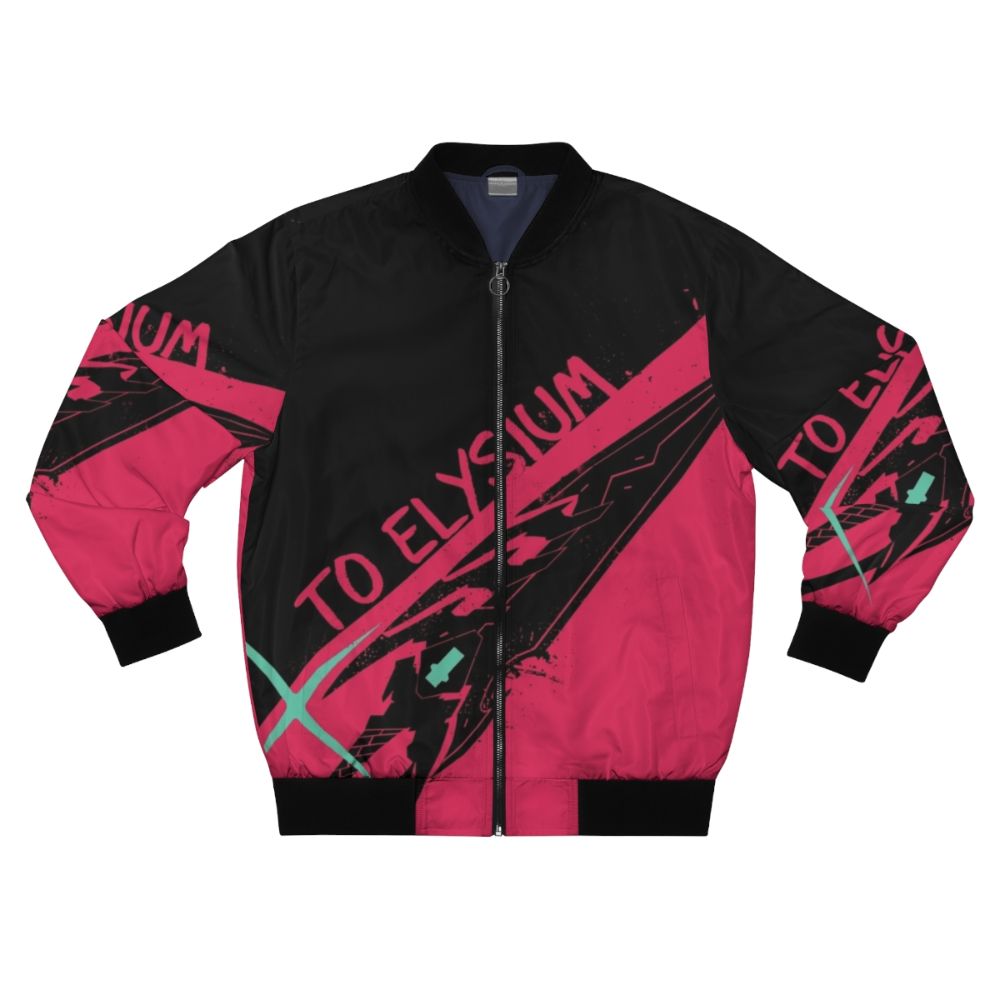 Xenoblade Chronicles 2 Pyra Bomber Jacket featuring the Aegis character