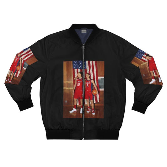 Team USA Basketball Bomber Jacket featuring Sue Bird and Diana Taurasi