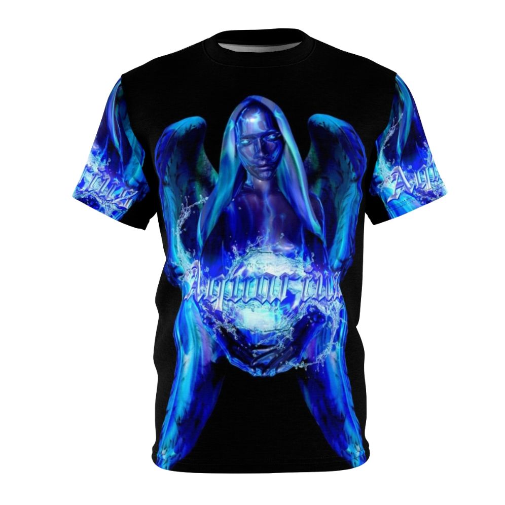 Aquarius astrology graphic t-shirt design