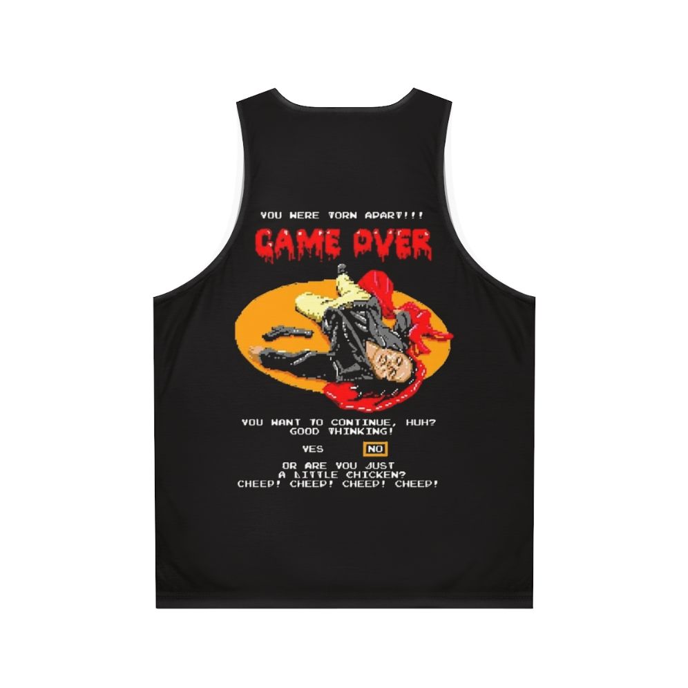 Torn Apart Unisex Tank Top featuring The Room movie design - Back