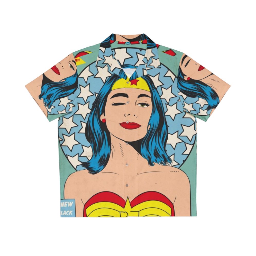 Yuri G PJ Harvey Superwoman Hawaiian Shirt