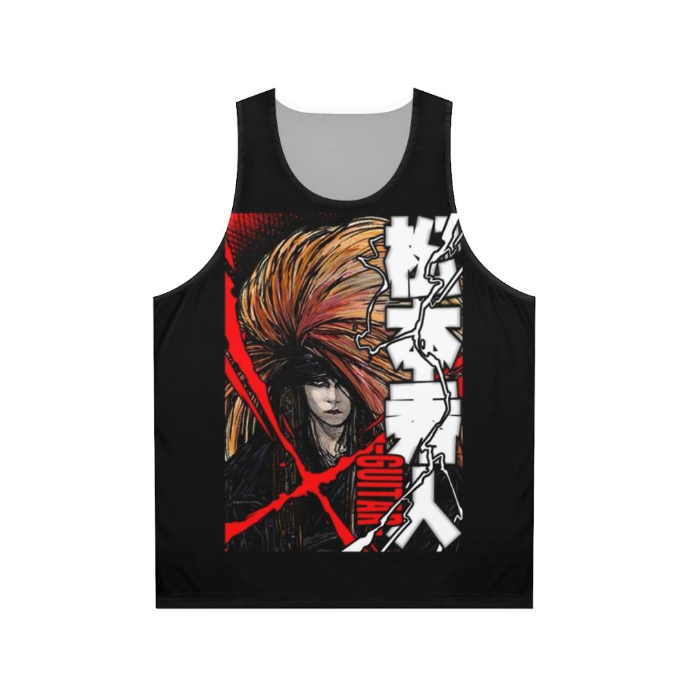 Hideto Matsumoto of X Japan Red X Unisex Tank Top