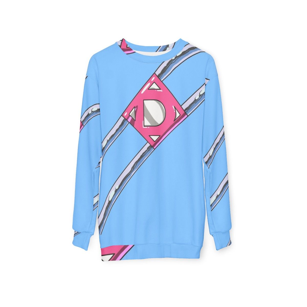 Diaperman Superhero Graphic Sweatshirt - hanging