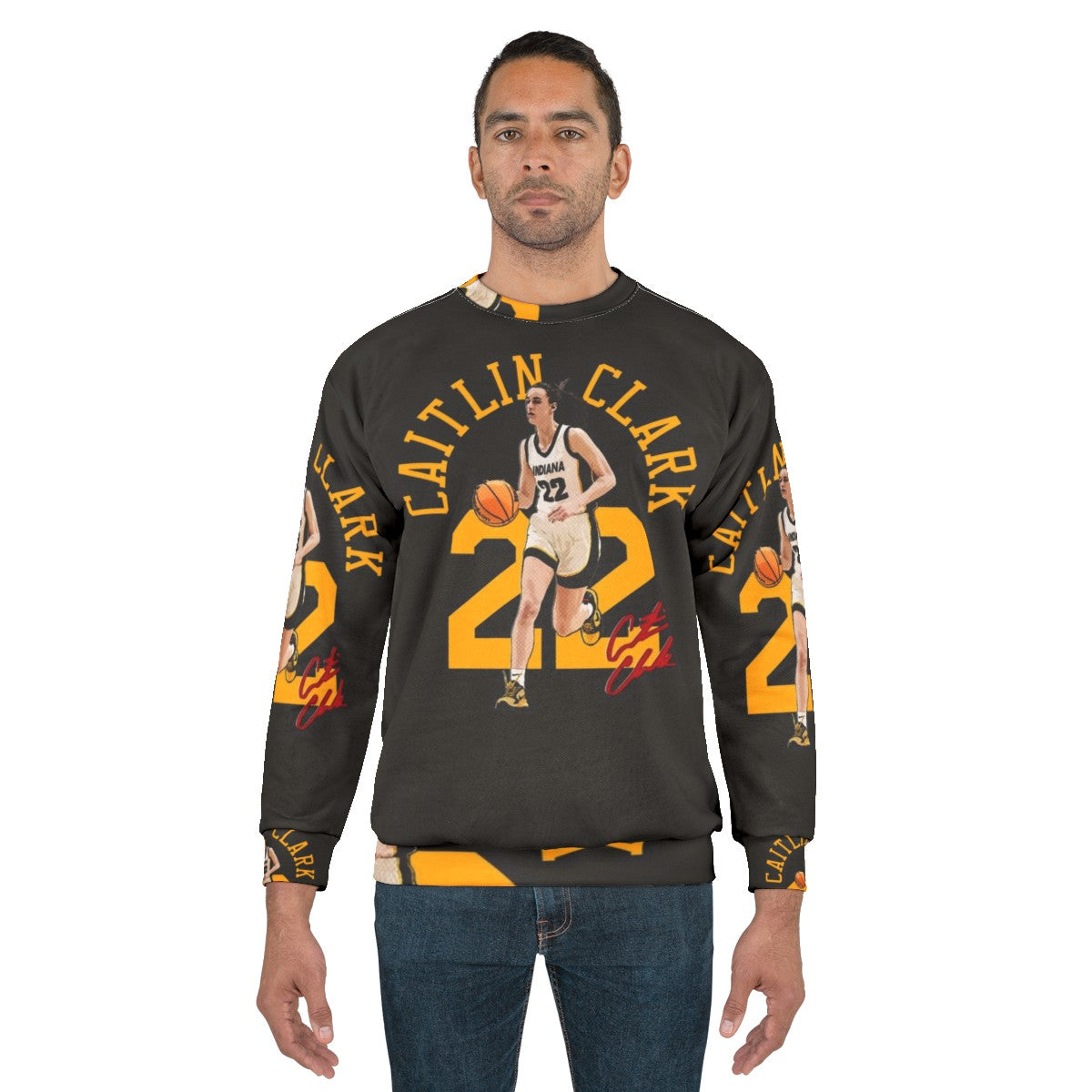 Caitlin Clark No. 22 WNBA Player Sweatshirt - men