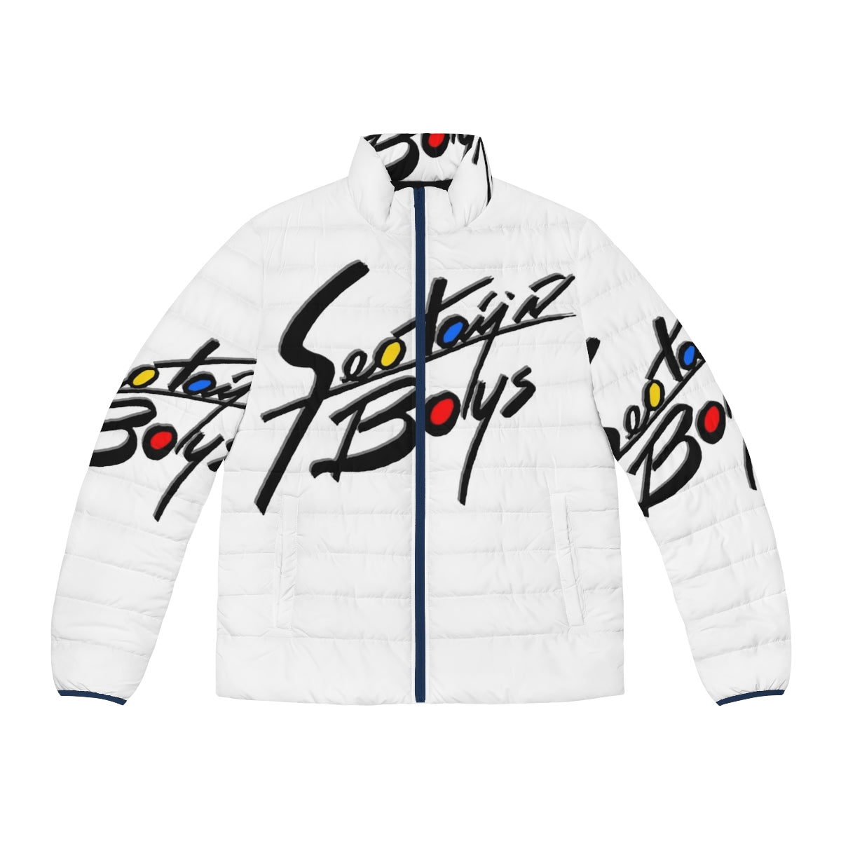 Seotaiji and Boys 90s Logo Puffer Jacket