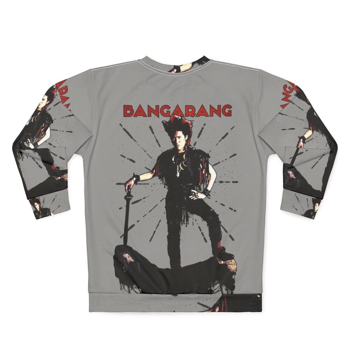 Bangarang Sweatshirt featuring Rufio from the 1991 film Hook - Back