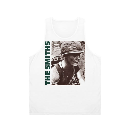 Unisex tank top with graphic design for music fans