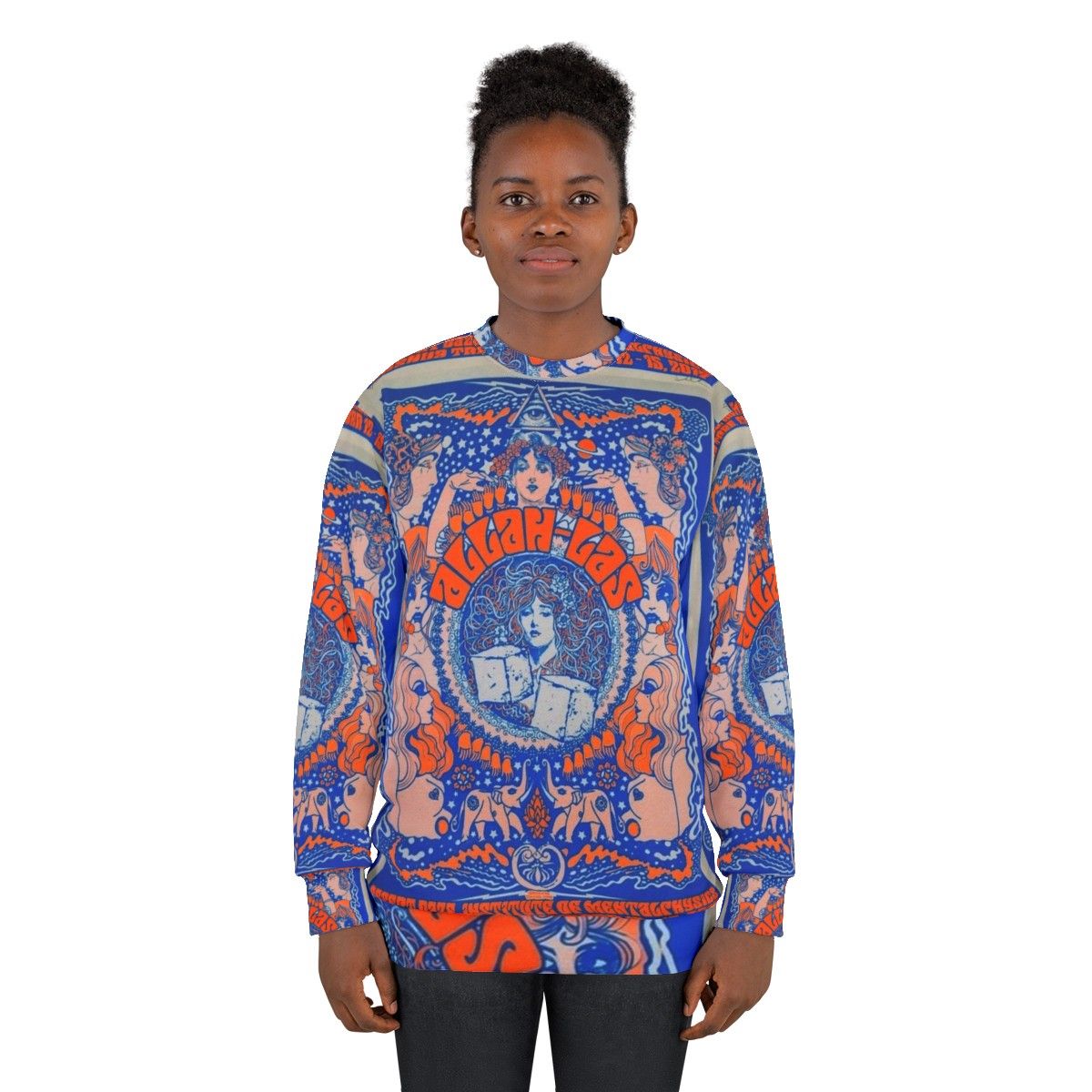 Allah Las Psychedelic Rock Sweatshirt - women