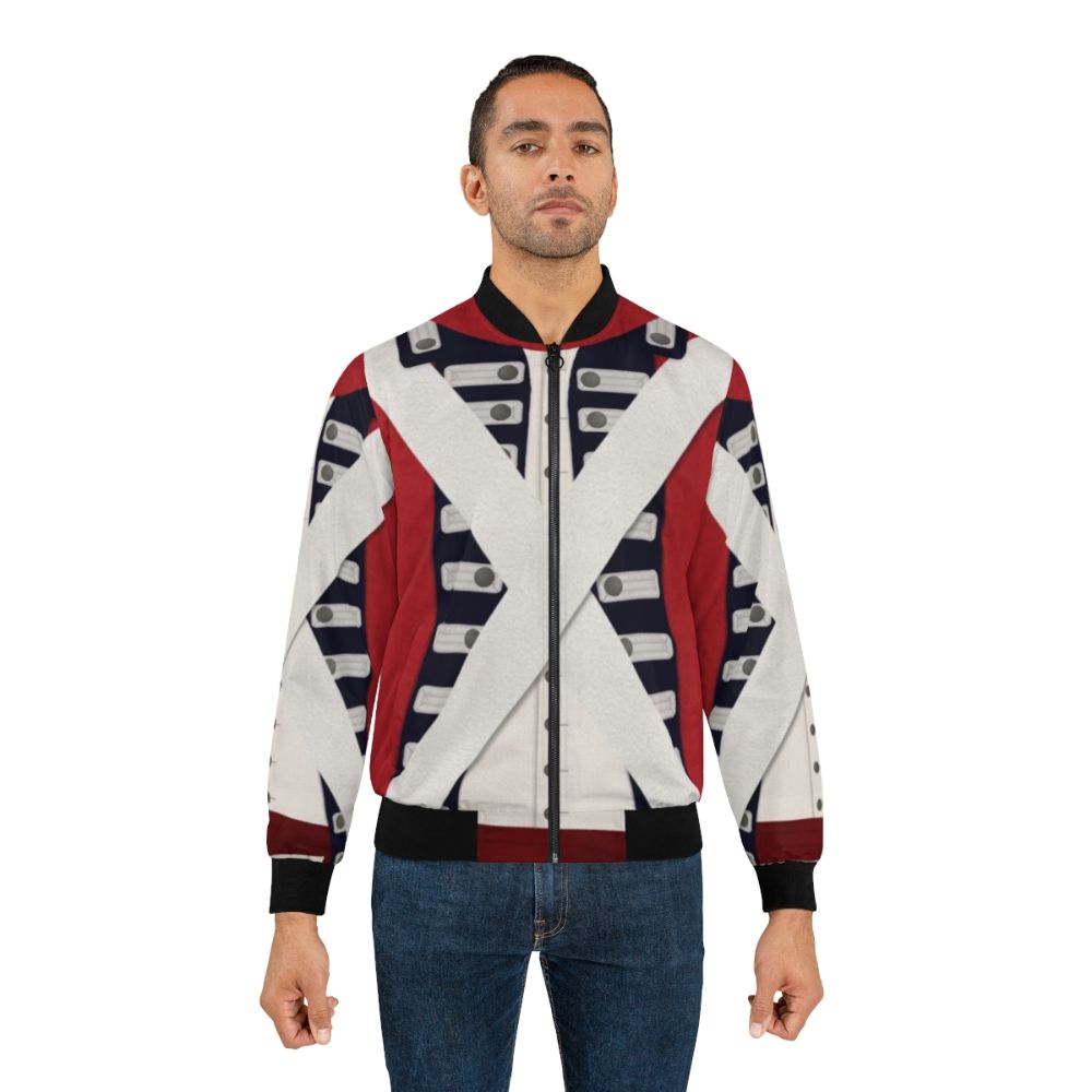 British Redcoat Bomber Jacket with historical design - Lifestyle