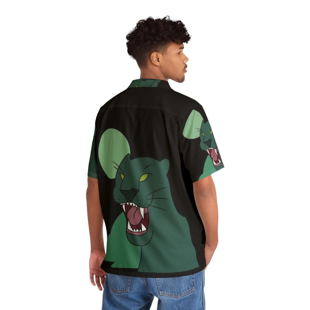 Gravity Falls Panther Hawaiian Shirt - People Back