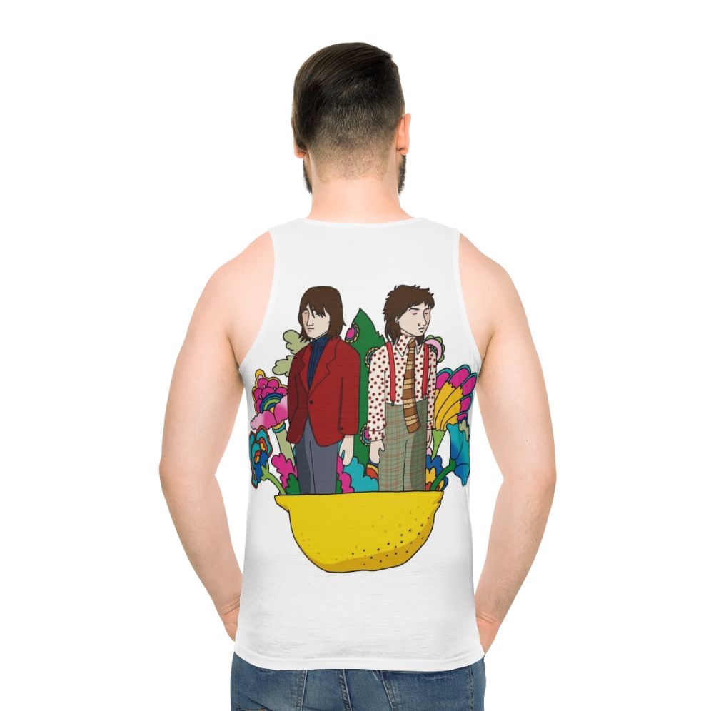 Lemon Twigs 60s Rock Unisex Tank Top - men back