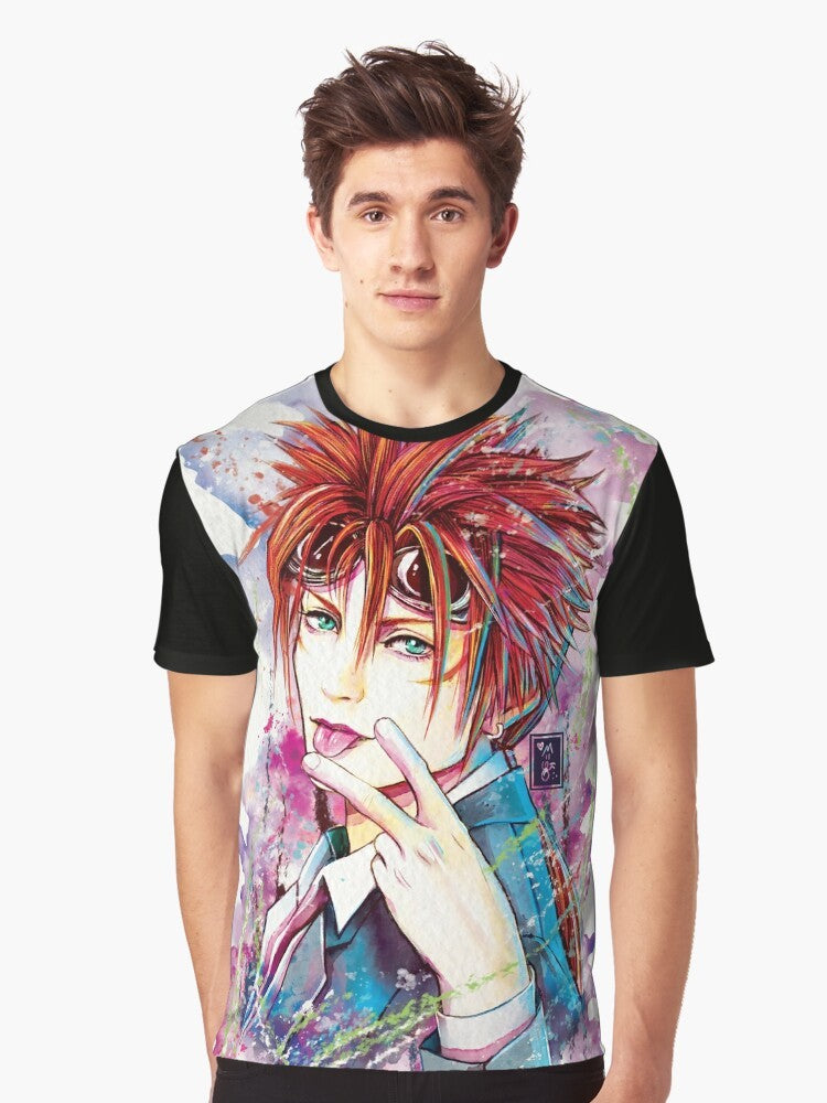 Reno from Final Fantasy VII graphic t-shirt - Men