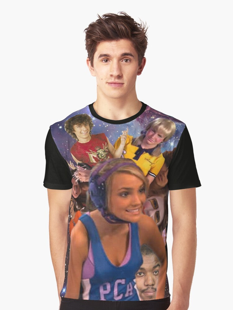 Zoey 101 Character Collage Graphic T-Shirt - Men