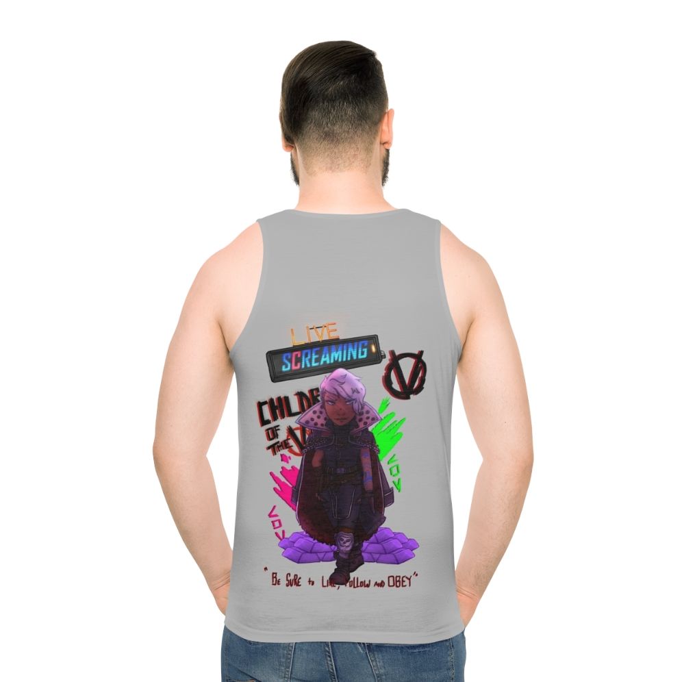 Borderlands 3 Tyreen Calypso Unisex Tank Top - men back