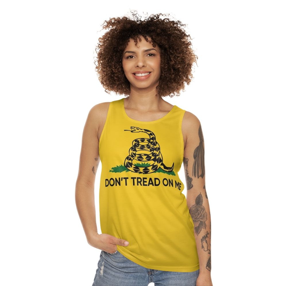 Don't Tread on Me Unisex Tank Top - women