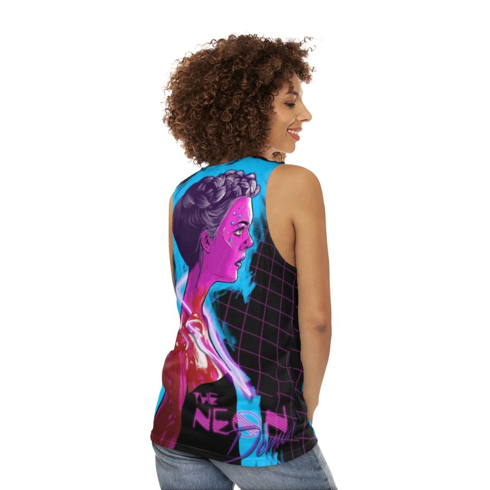 Neon Demon Unisex Tank Top - women back