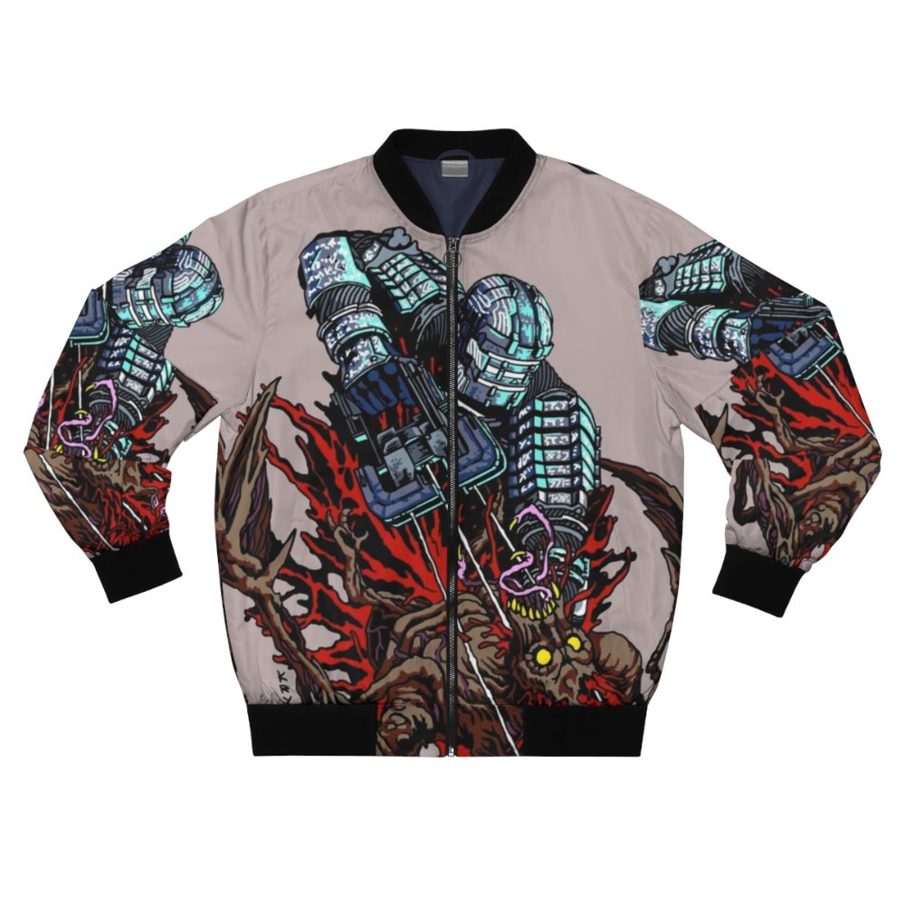 Dead Space Necromorph Survival Horror Bomber Jacket