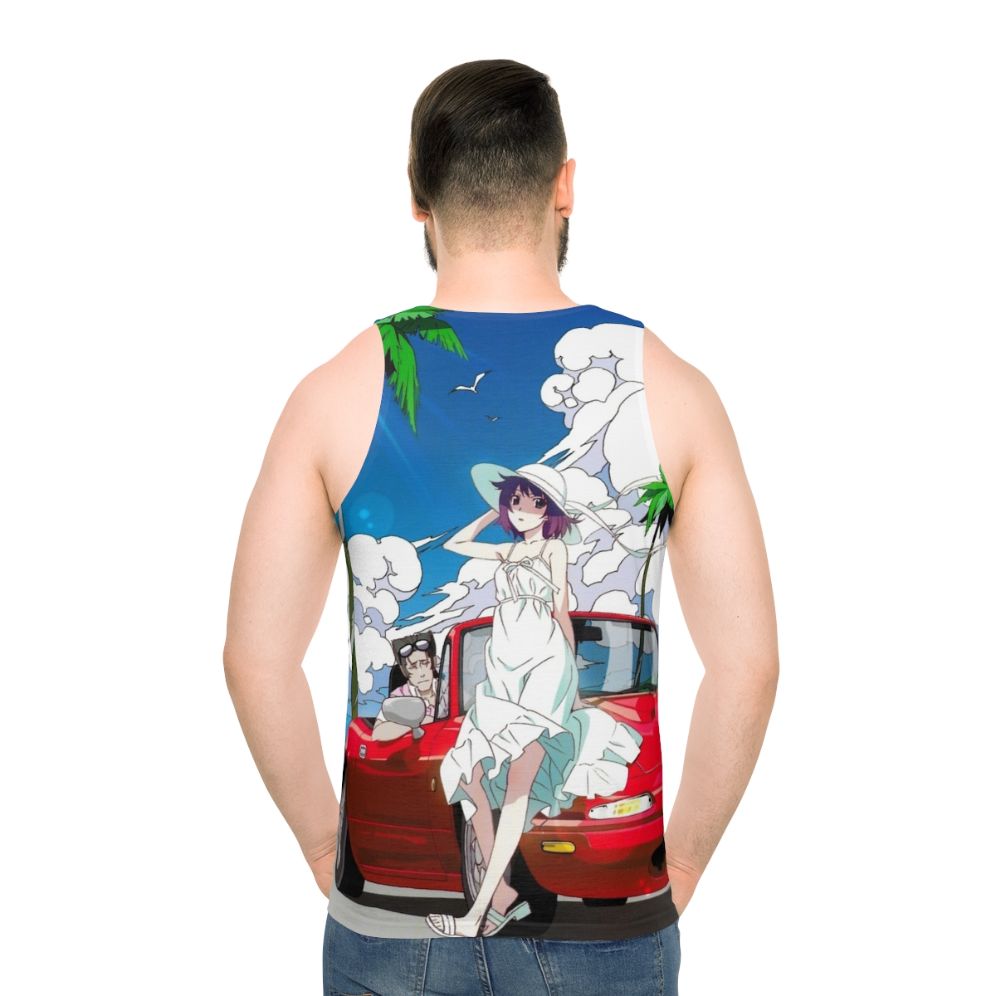 Monogatari Series Anime Unisex Tank Top - men back