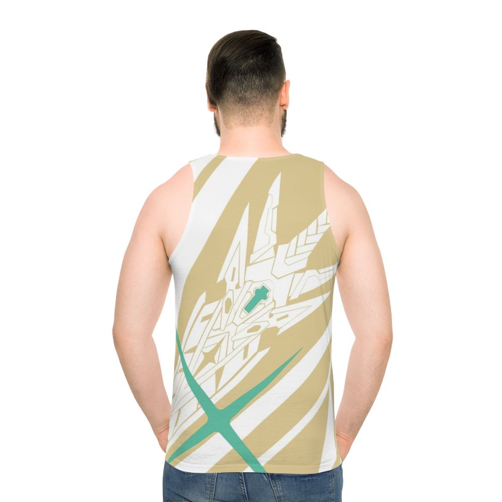 Unisex Xenoblade Aegis Mythra Tank Top - men back