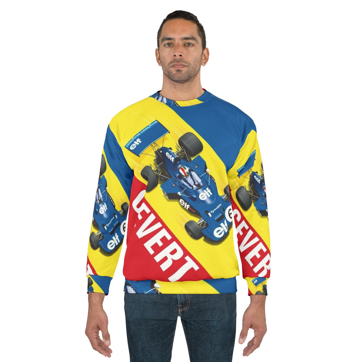 Vintage Cevert Race Car Graphic Sweatshirt - men