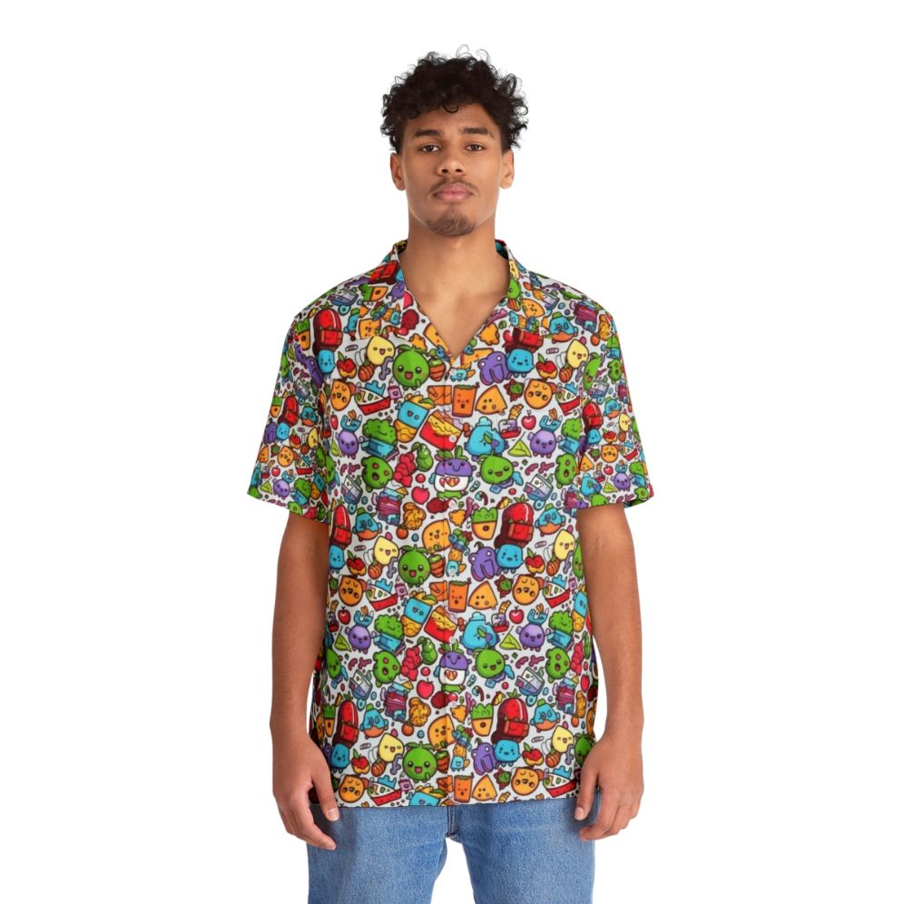 Hobbies Hawaiian Shirt 10 featuring a tropical floral pattern - People Front