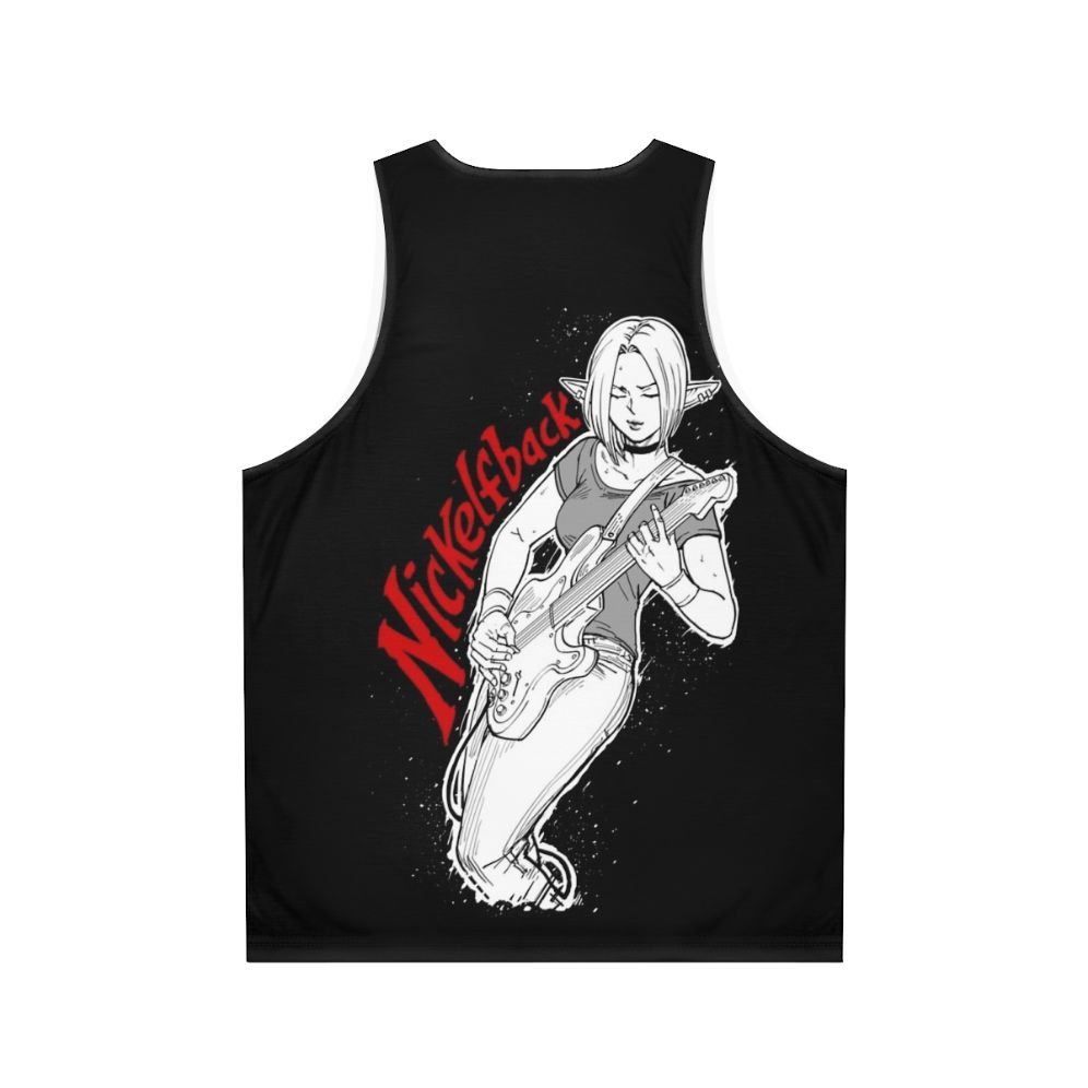 Elf rock band unisex fantasy music tank top - Back