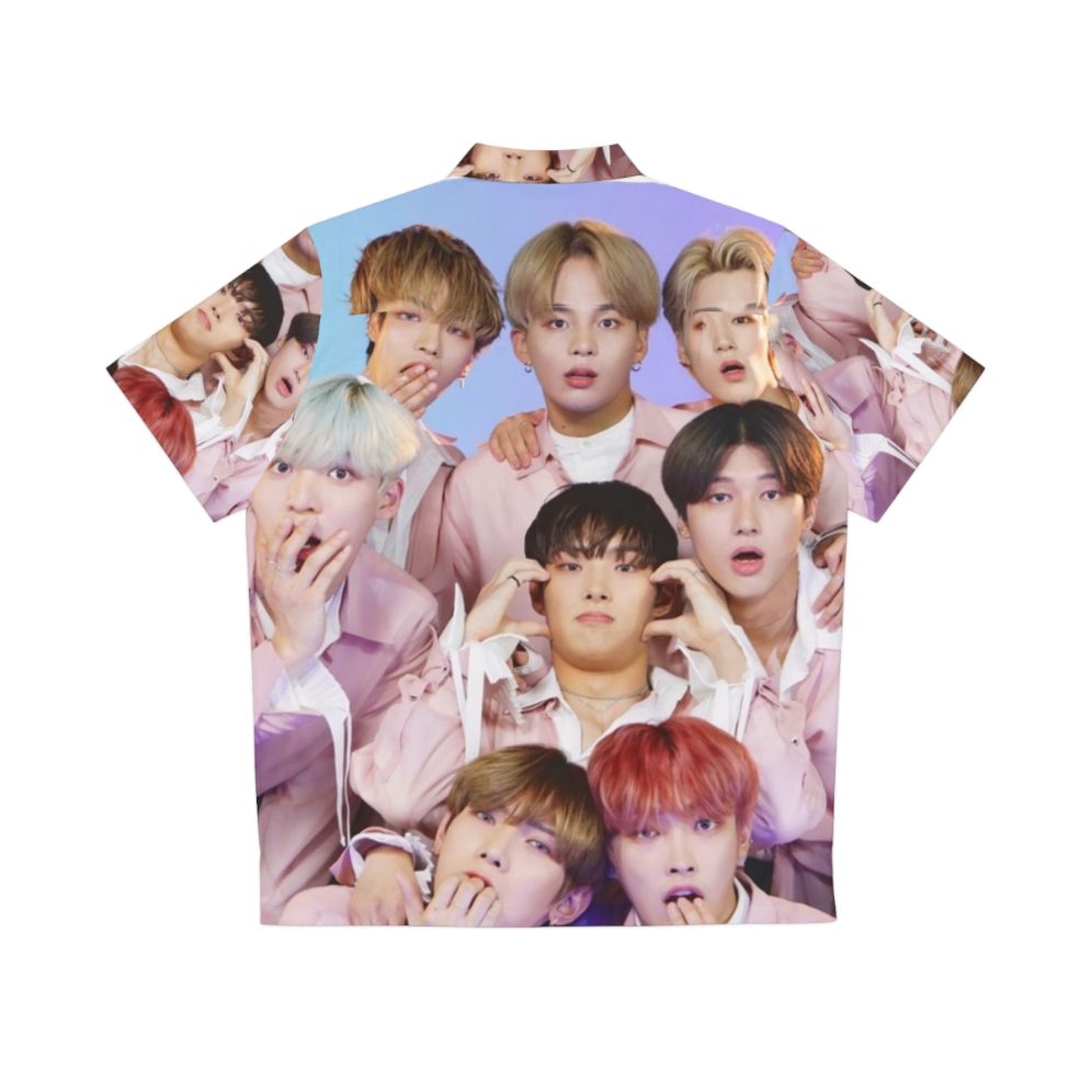 Ateez Hawaiian Shirt - Back