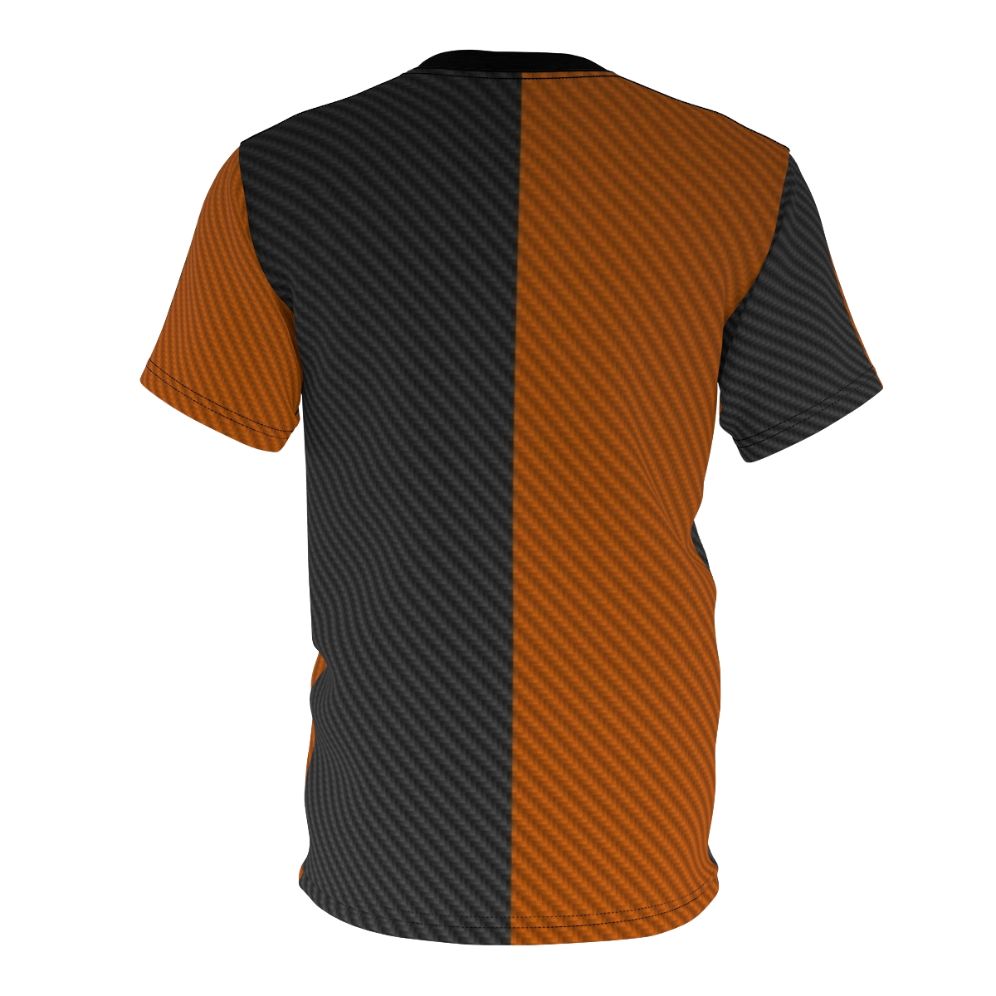 Textured Deathstroke villain t-shirt with an iconic superhero and Batman inspired design - Back