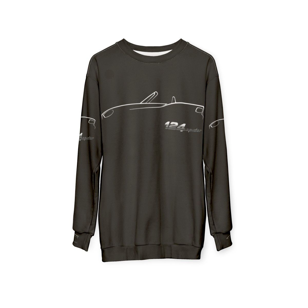 Abarth 124 Spider Profile Sweatshirt - hanging