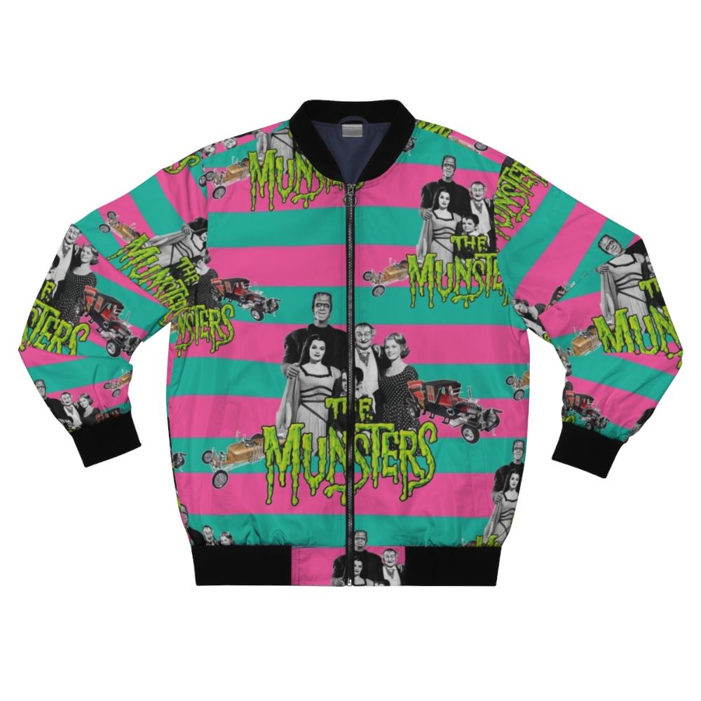 The Munsters 1960s Bomber Jacket - Vintage Comedy Horror Series Themed Apparel