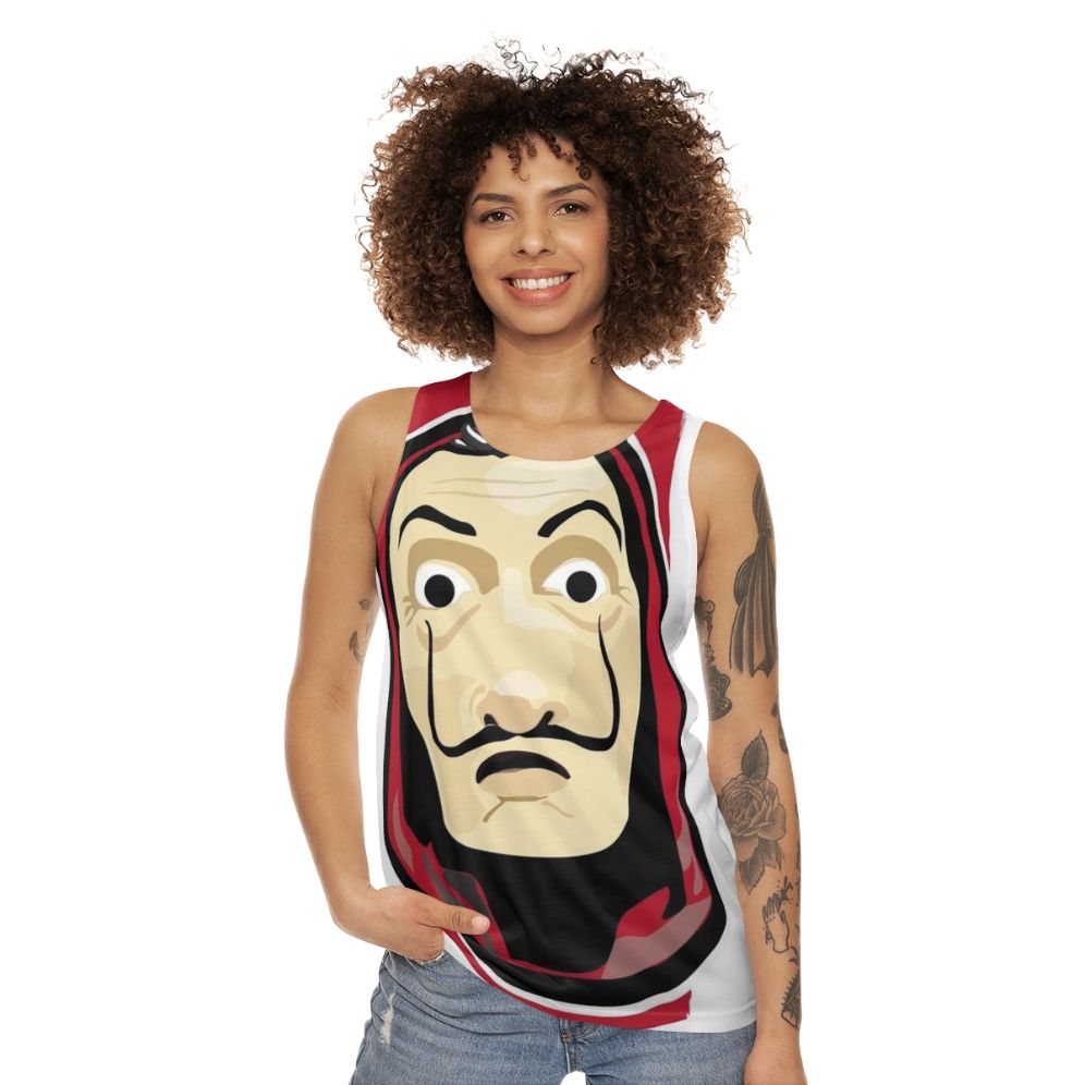 La Casa De Papel Money Heist Netflix Series Unisex Tank Top - women