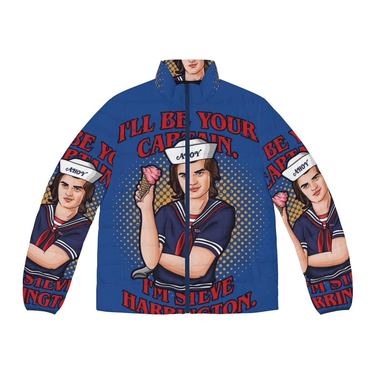 Steve Harrington Puffer Jacket from Stranger Things Netflix Series